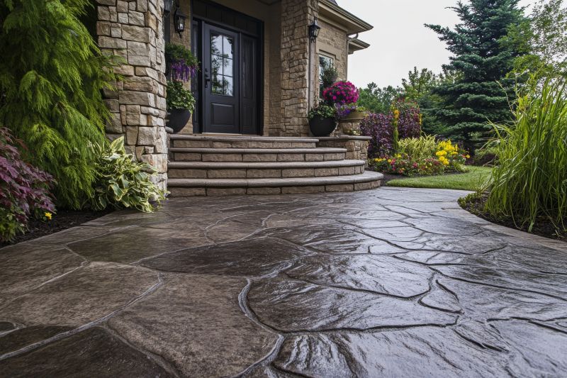 Concrete Patio Landscaping
