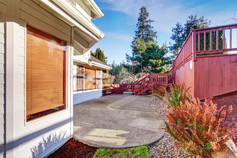 Concrete Patio Landscaping